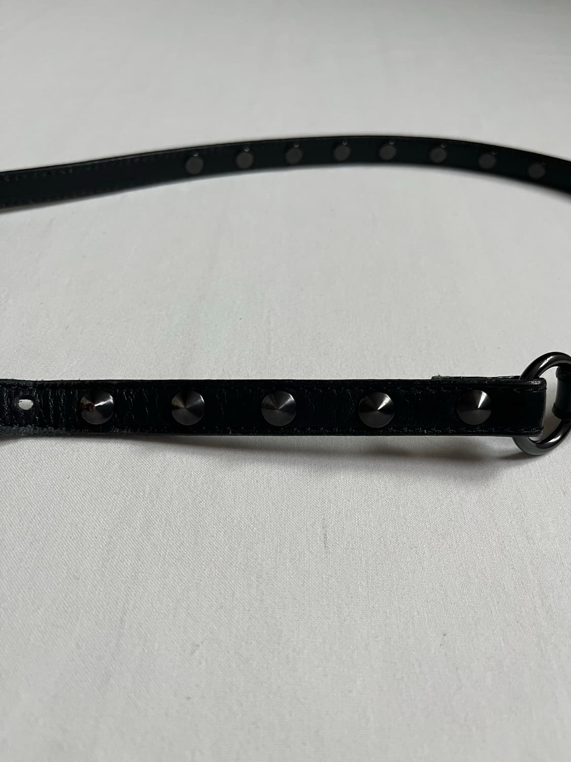 5351 Pour Les Hommes Leather Stud Belt 상품이미지5