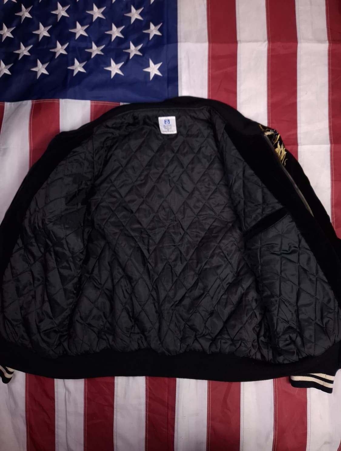 오리지날 SLIDER 재팬 요코스카 수베니어 벨벳 스카쟌 상품이미지10