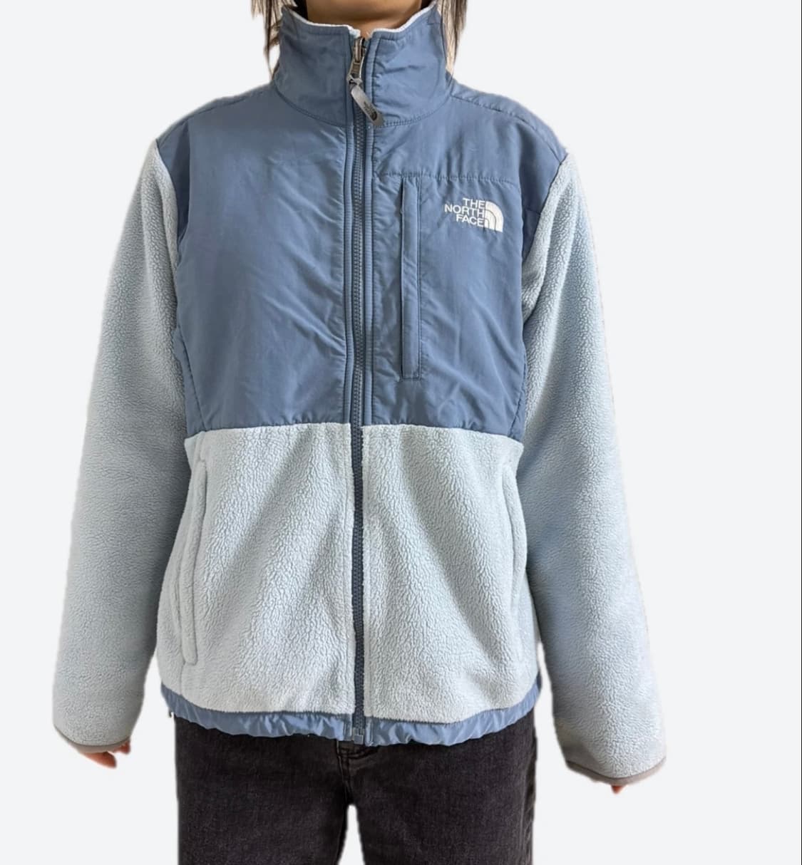 노스페이스 라이트 블루 후리스 상품이미지1