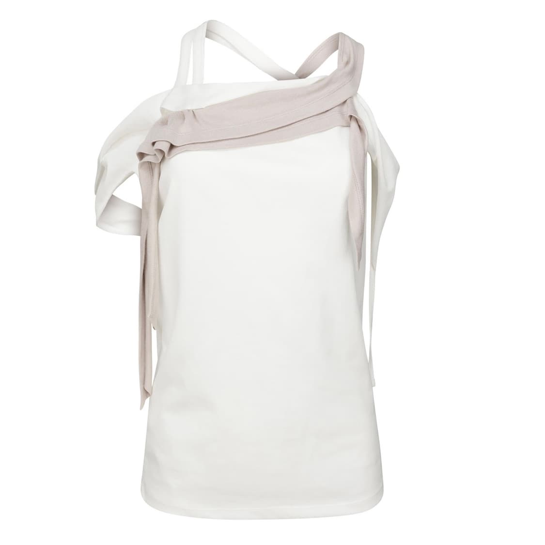 나체 RAWCUT HALTER SLEEVELESS IVORY 상품이미지3