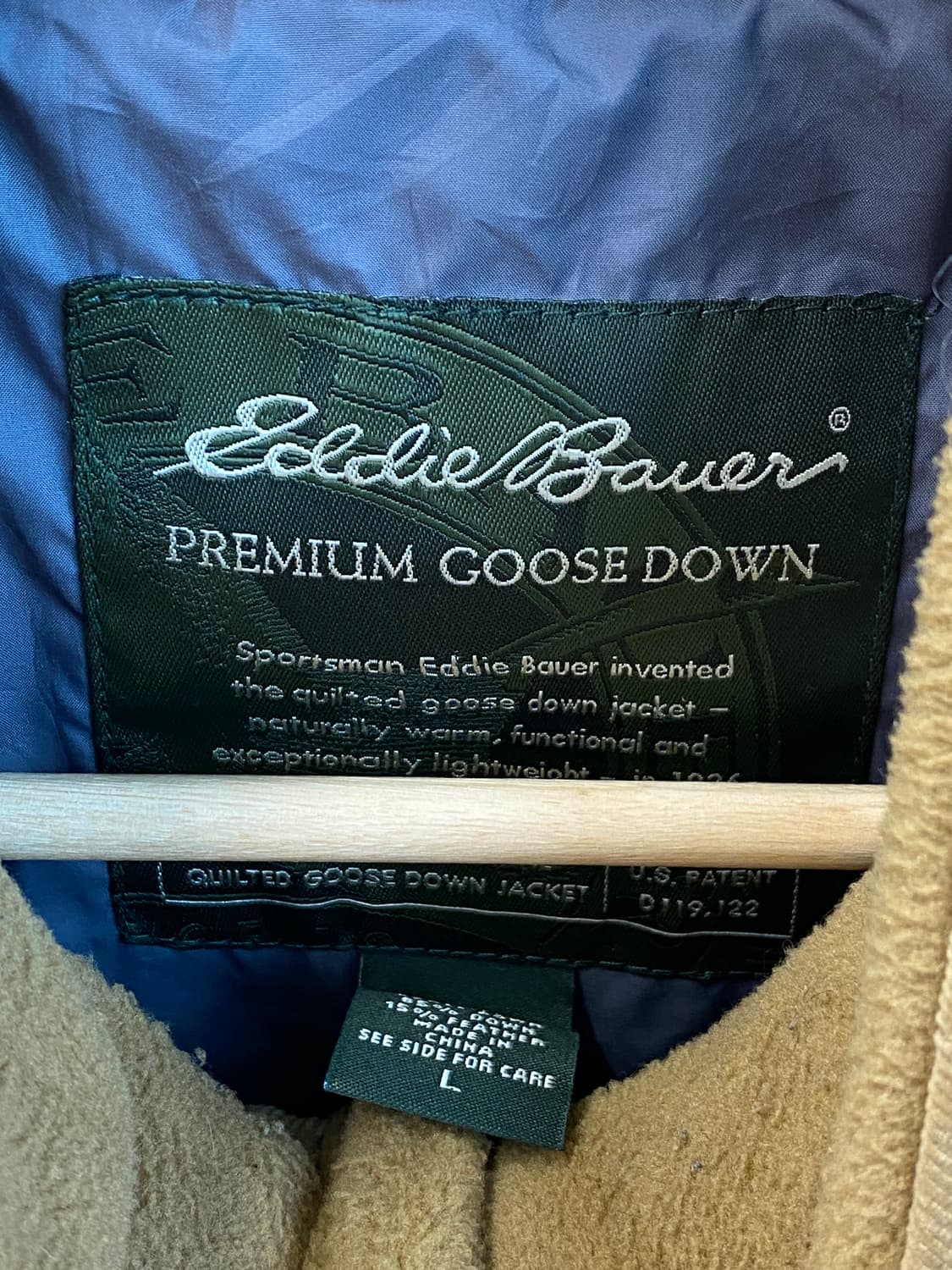 EDDIE BAUER 코듀로이 다운패딩(MEN L) 상품이미지5