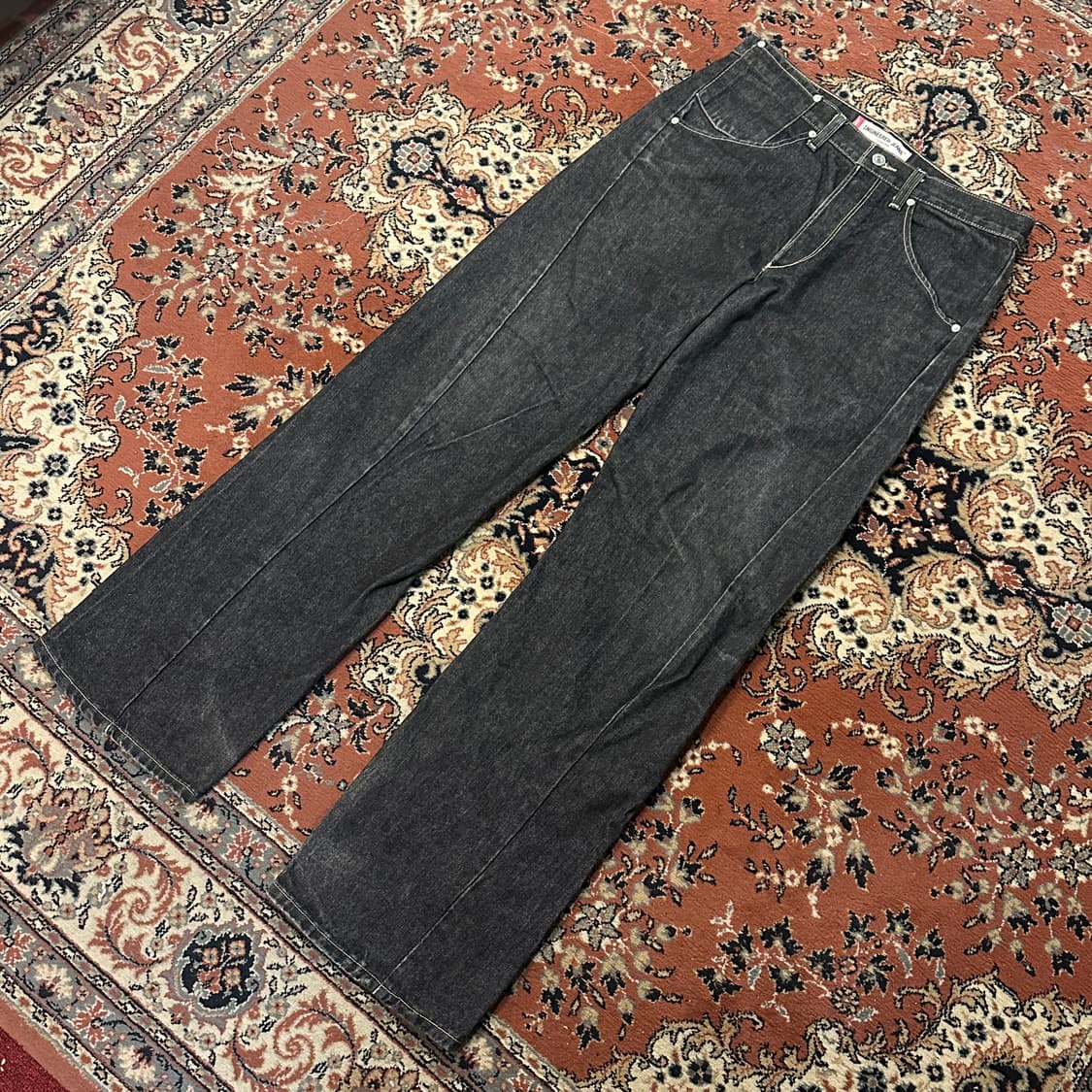 리바이스 엔지니어드진 흑청 (33) 루즈핏 상품이미지4