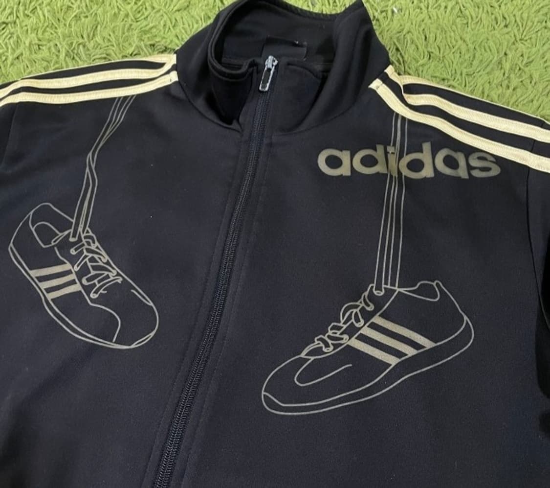 아디다스 검골 블랙 트랙탑 져지집업 100/L 상품이미지2