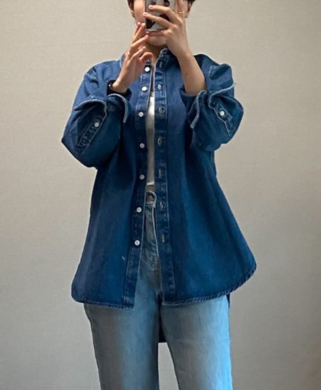 코스 COS 스트럭처드 데님 셔츠 PN7925 상품이미지2