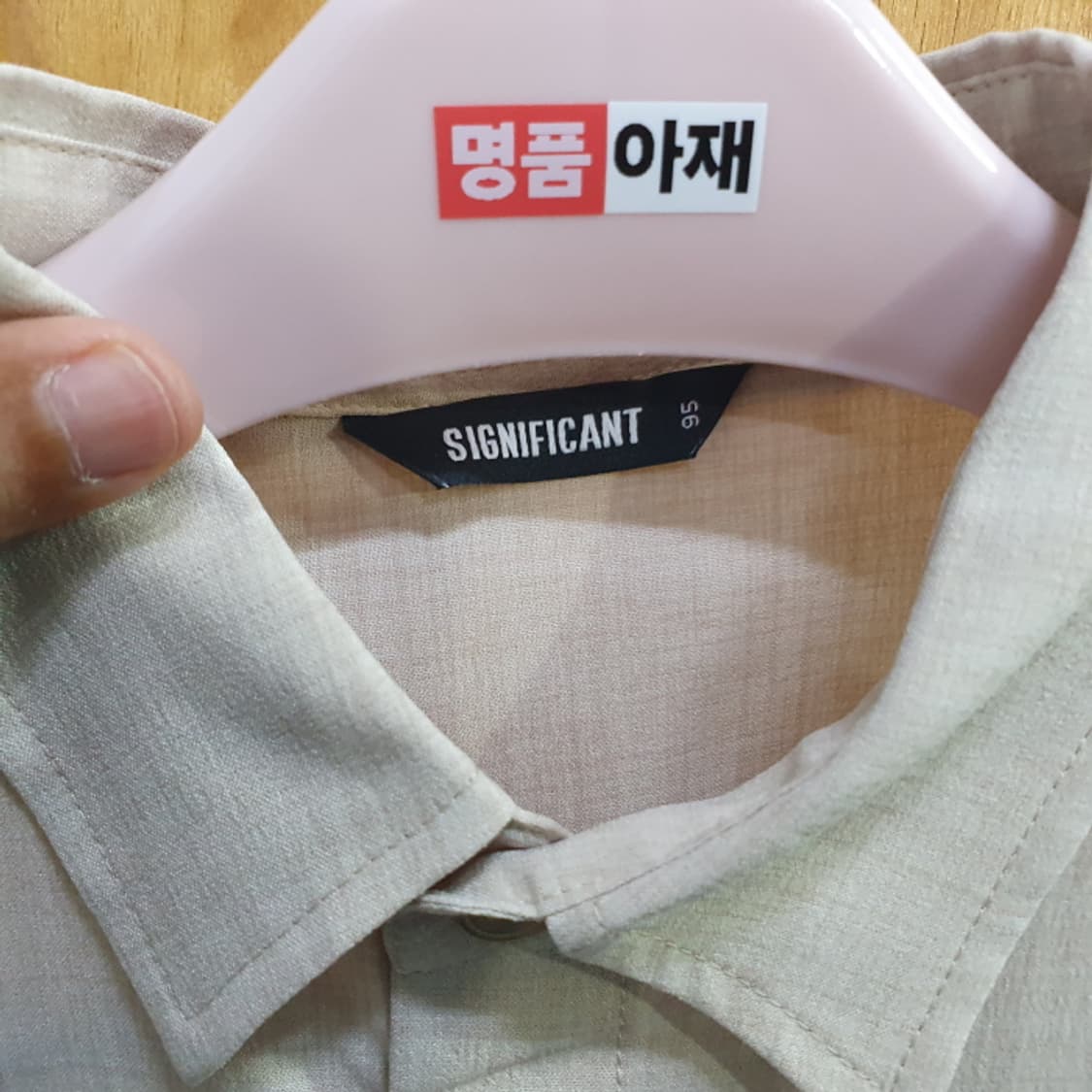 시그너퍼컨트 오버핏 반팔남방(95) 상품이미지8