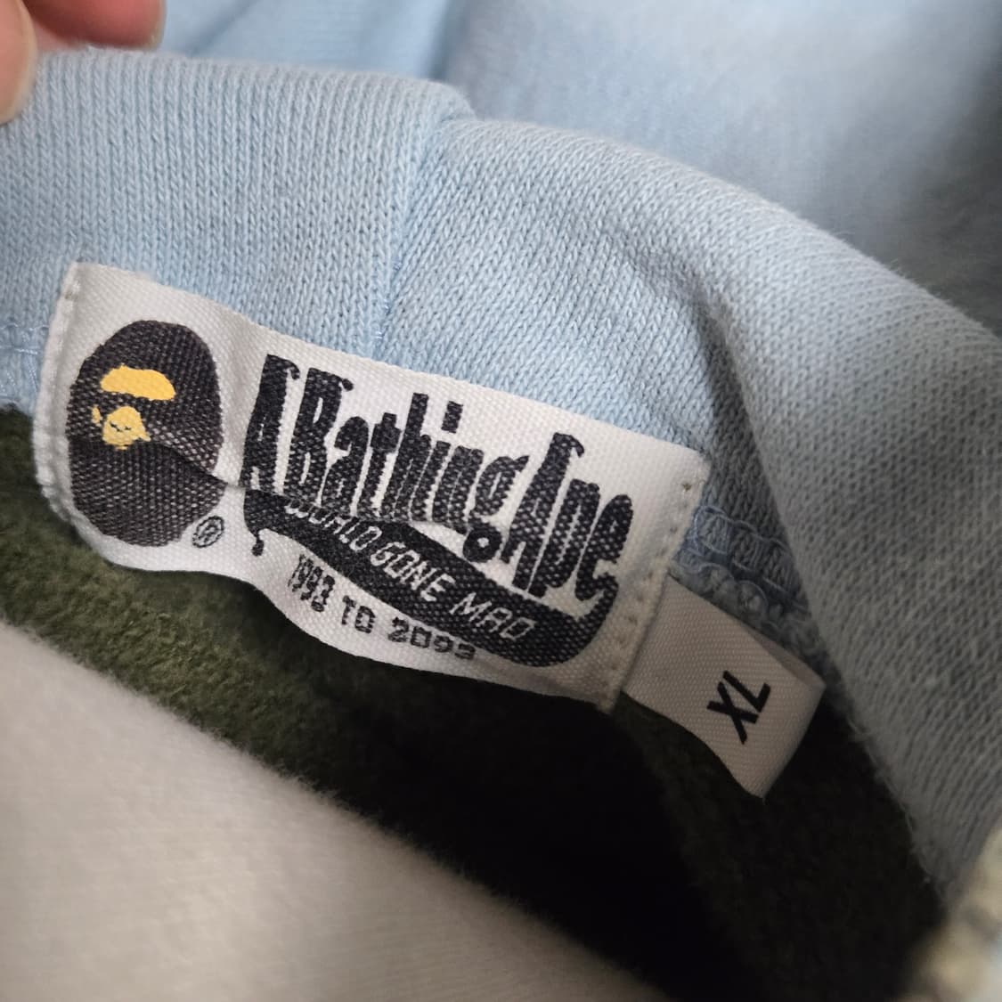 베이프 샤크 쿼터 집업 후드 상품이미지6