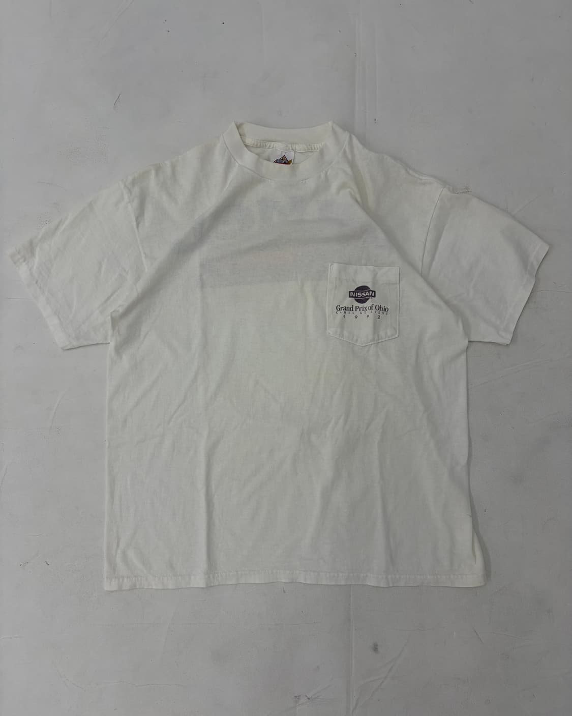 90s Camel Nissan Tee (white) 상품이미지1