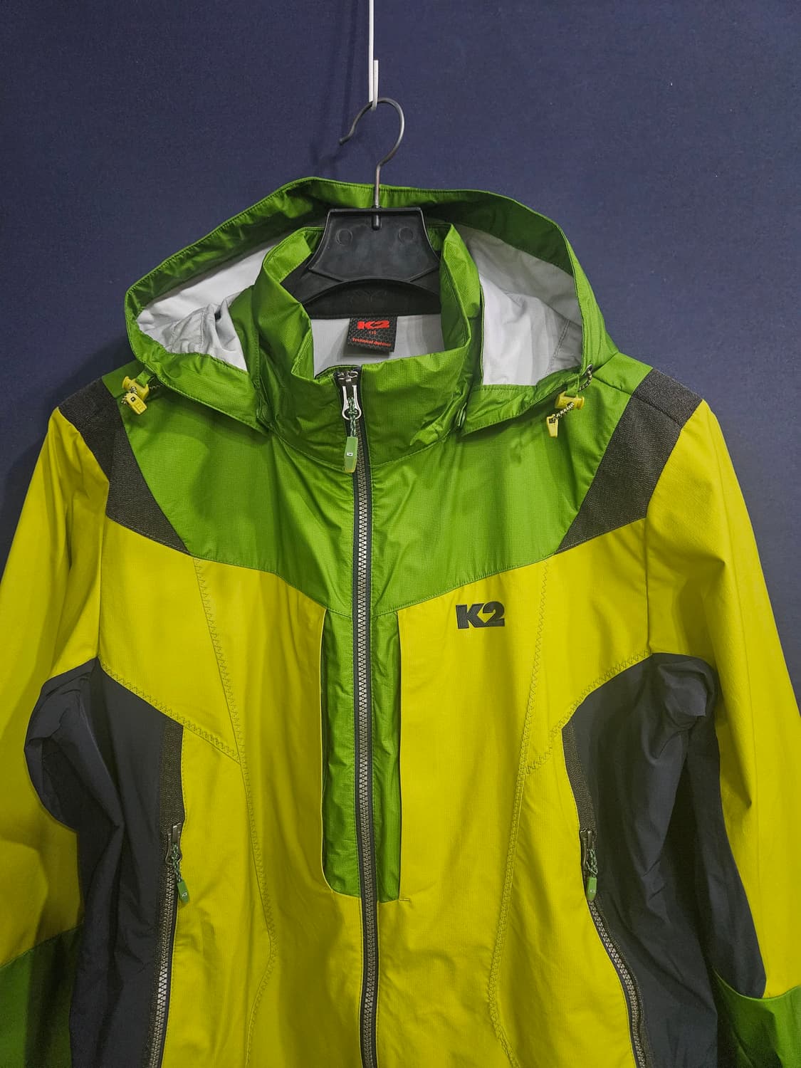 케이투 윈드스토퍼 배색 남성 110 등산복 바람막이 자켓  상품이미지7