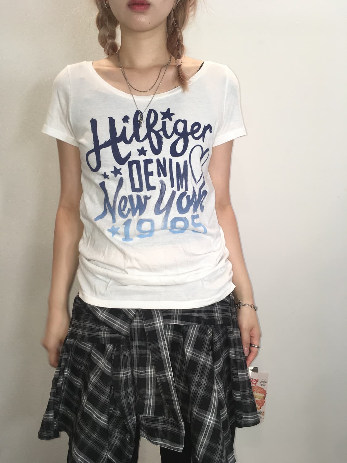 jpn vintage 타미힐피거 하이틴 반팔 티셔츠 상품이미지1