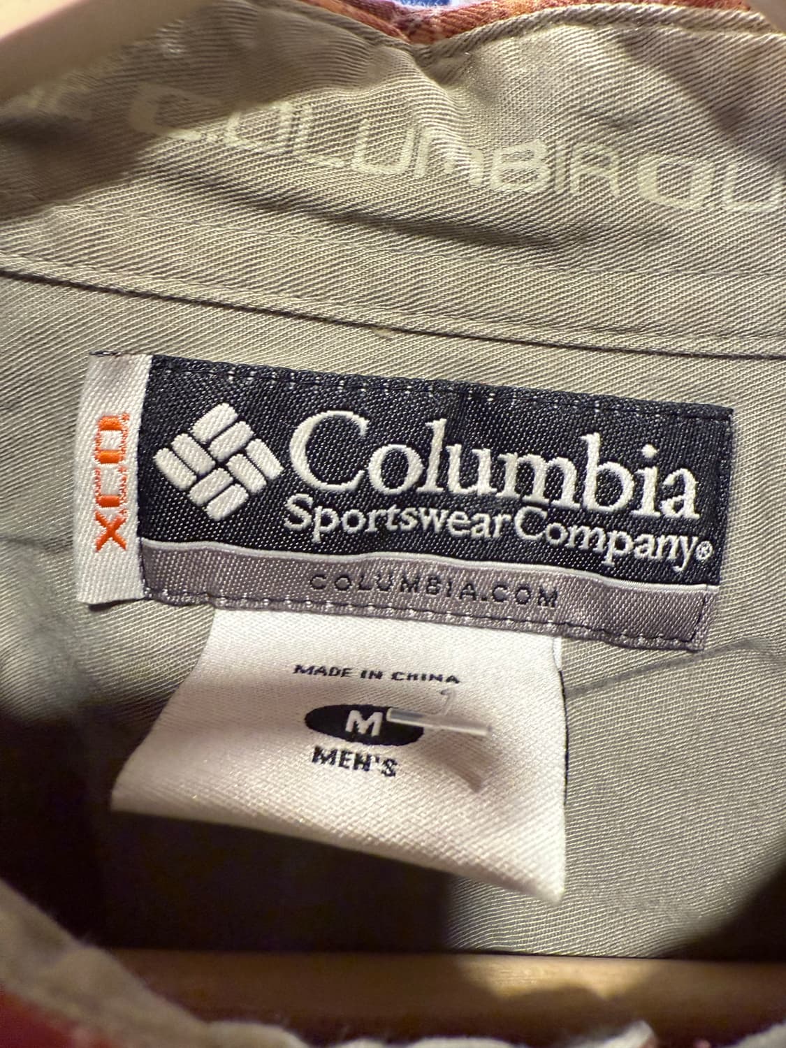 콜롬비아 레드 체크셔츠 상품이미지2