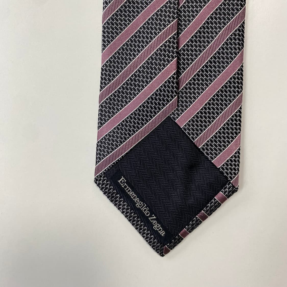 최상급 신형 에르메네질도제냐 정품 명품 넥타이 8.1cm 상품이미지8
