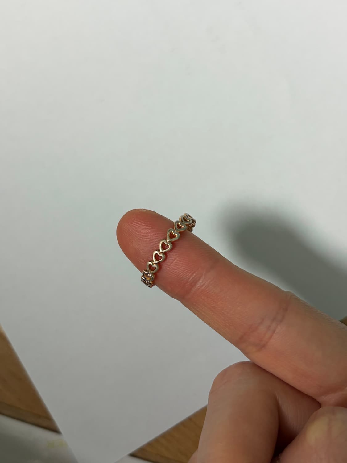 판도라 로즈 하트 링 로즈골드 반지 상품이미지3