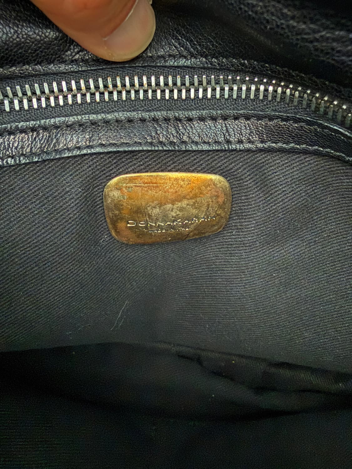 돈나 카란(DONNA KARAN) 레더 체인 숄더백 상품이미지8