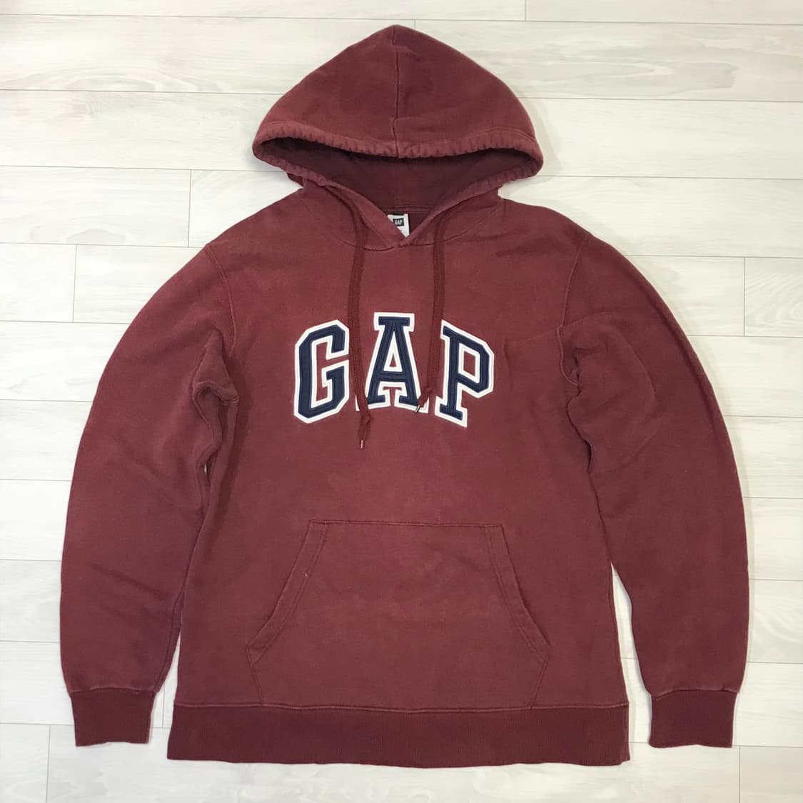 GAP갭 버건디 후드집업 상품이미지1