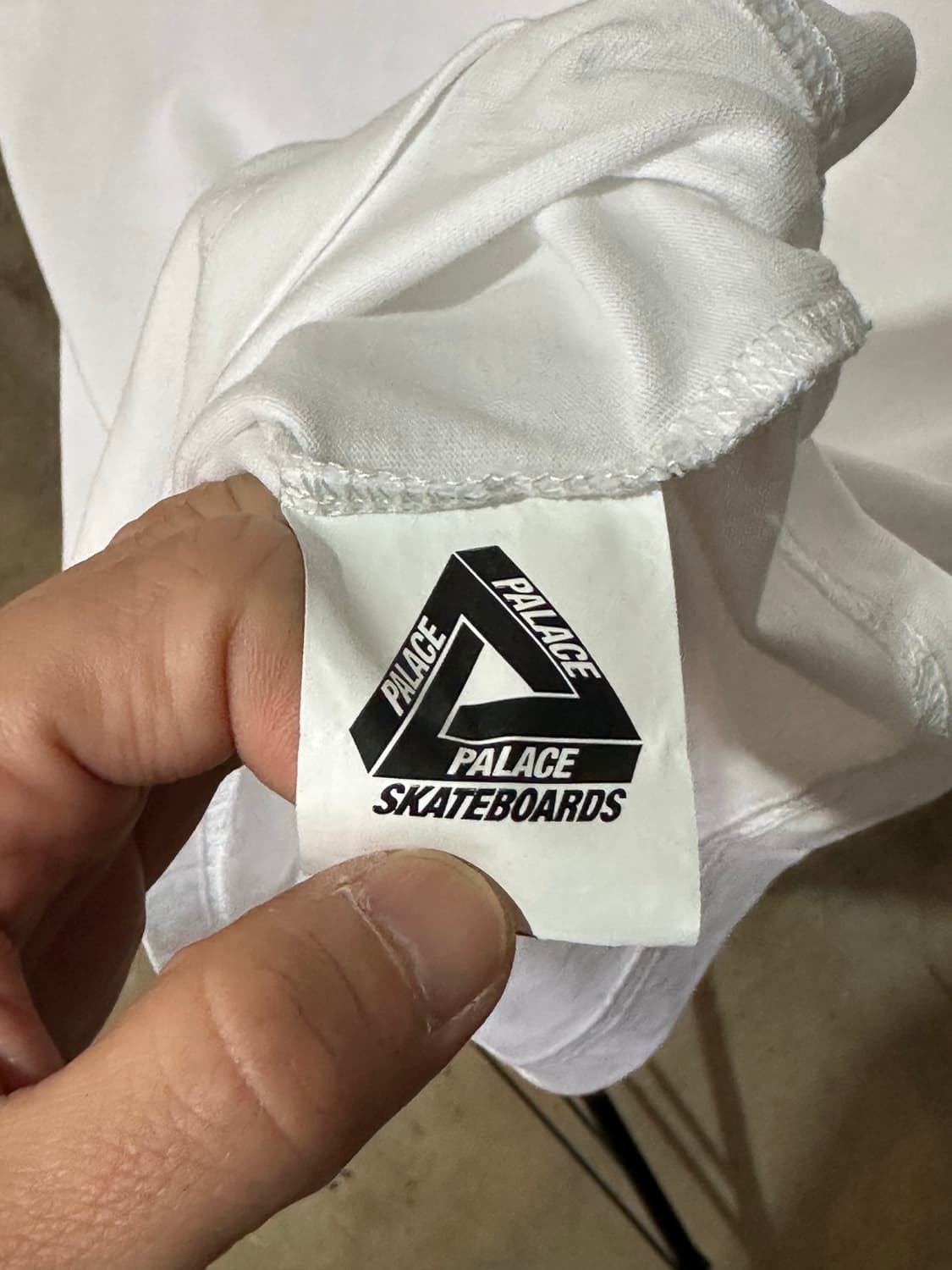 팔라스 코리아 트라이퍼그 티셔츠 화이트 상품이미지5