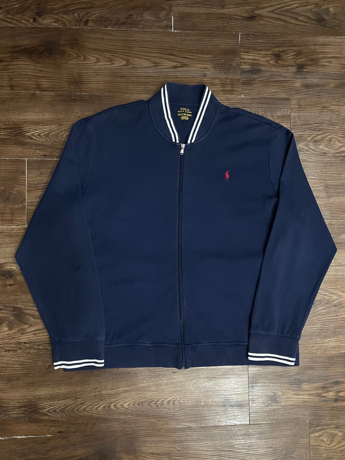 폴로 랄프로렌 네이비 코튼 집업 자켓 상품이미지3