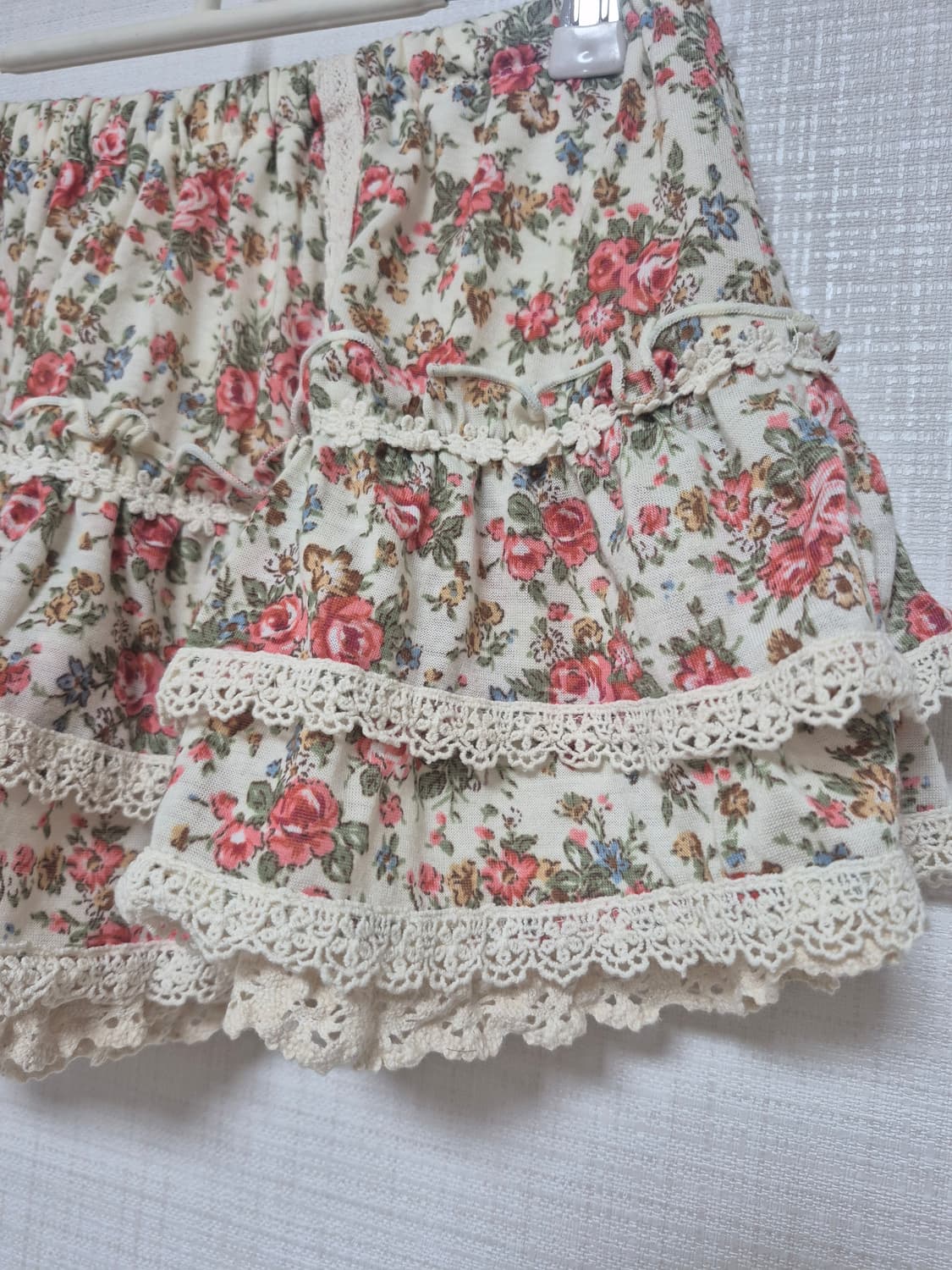 쵸코 플로럴 리즈리사 라떼갸루 히메카지잔꽃 프릴 스카팡입니다 ♡♡ 상품이미지2