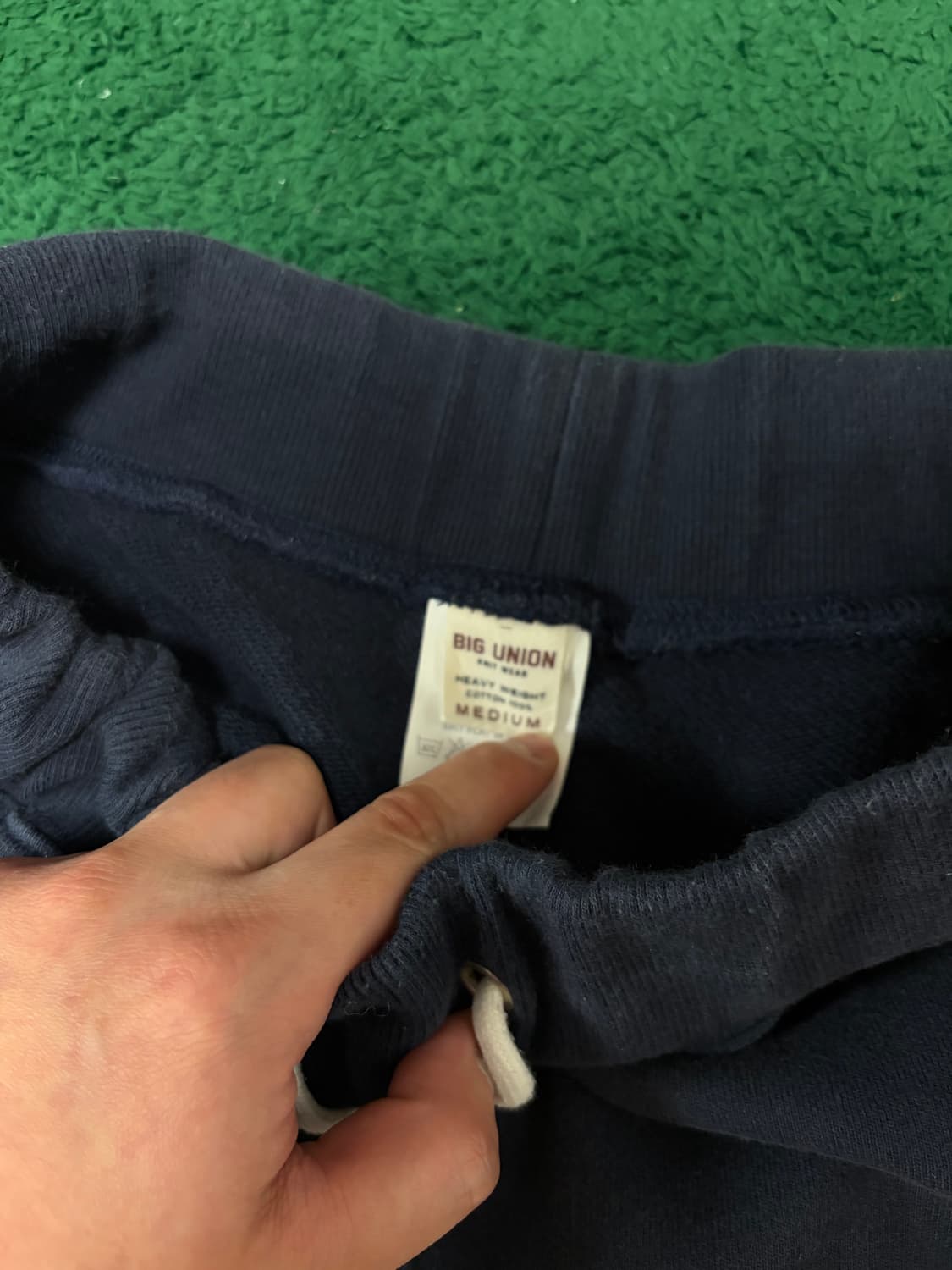 M) 빅유니온 네이비 조거팬츠 상품이미지2