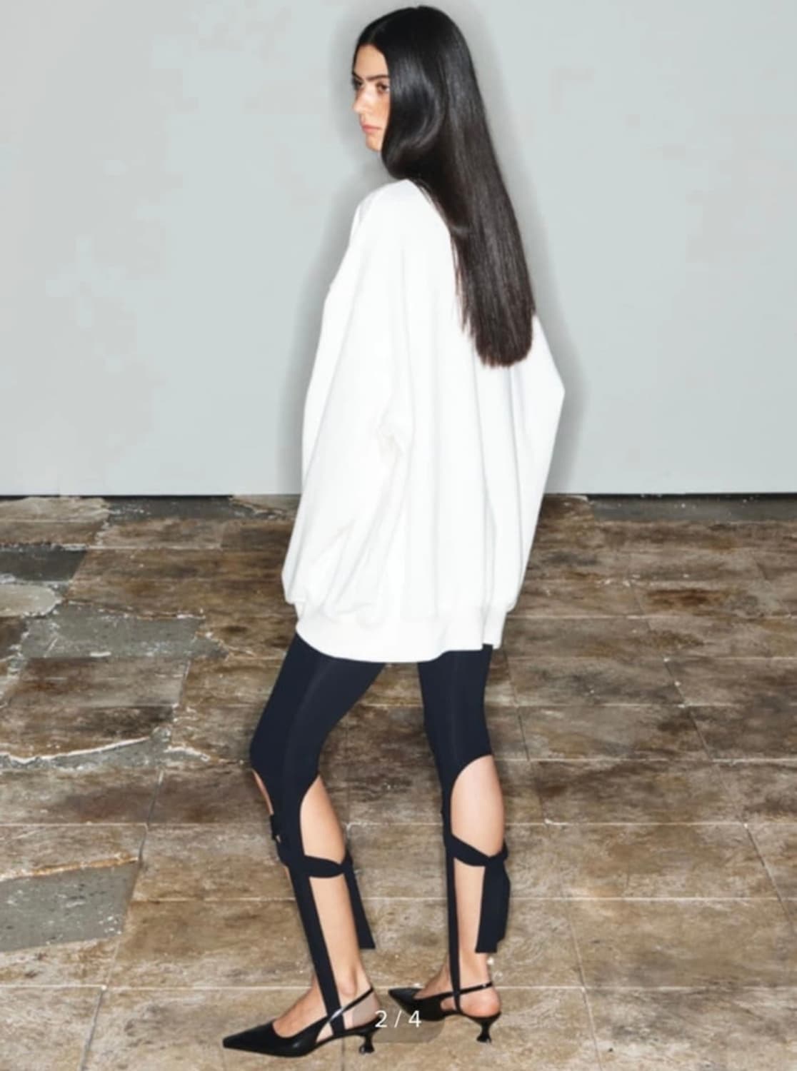 OPEN YY 로얄 레터 스웻셔츠  상품이미지2