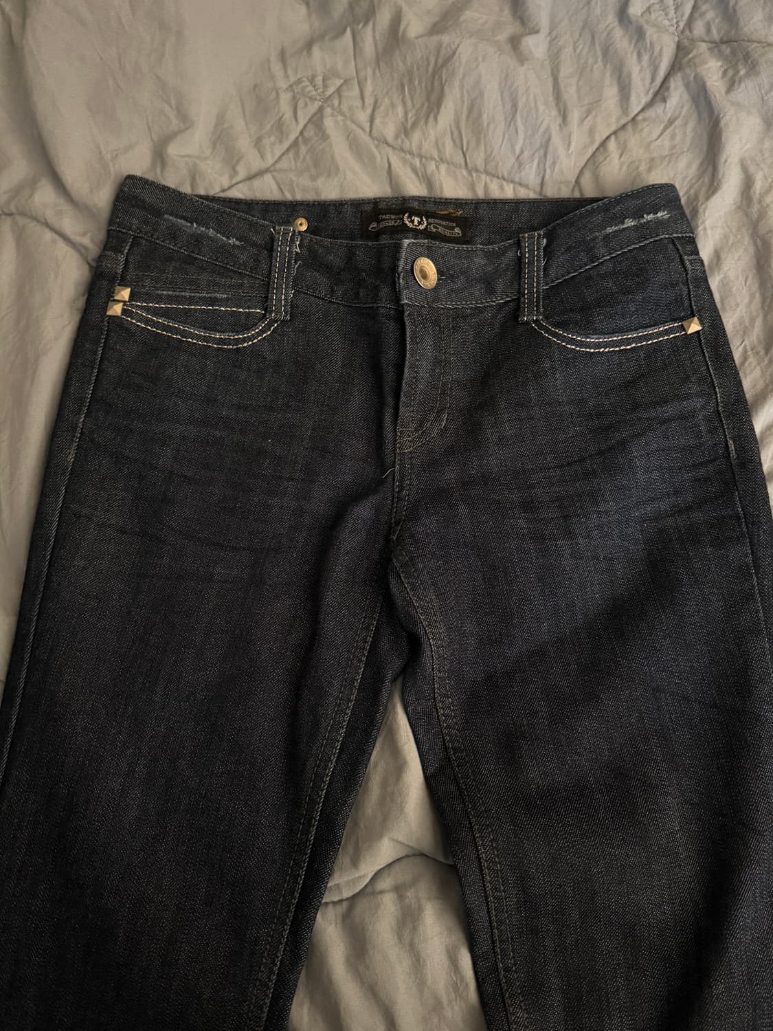 TR Renovation 빈티지 로우라이즈 생지부츠컷 상품이미지1