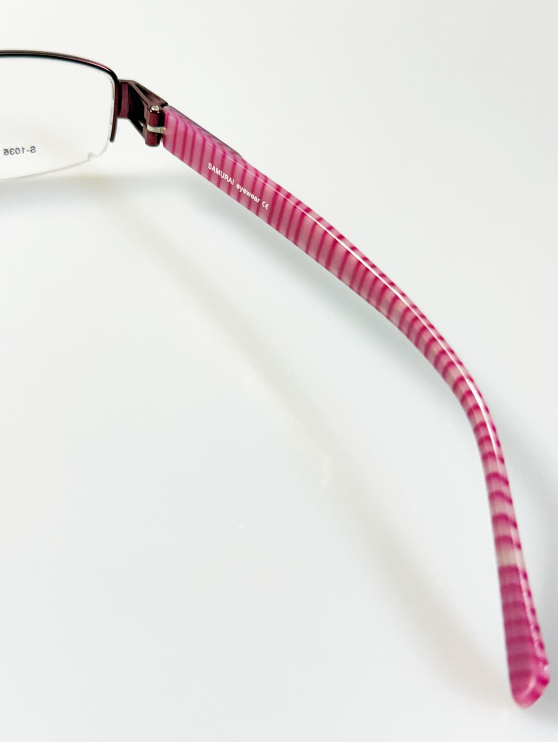 SAMURI EYEWEAR 반무테 스퀘어 메탈 빈티지 안경 상품이미지6