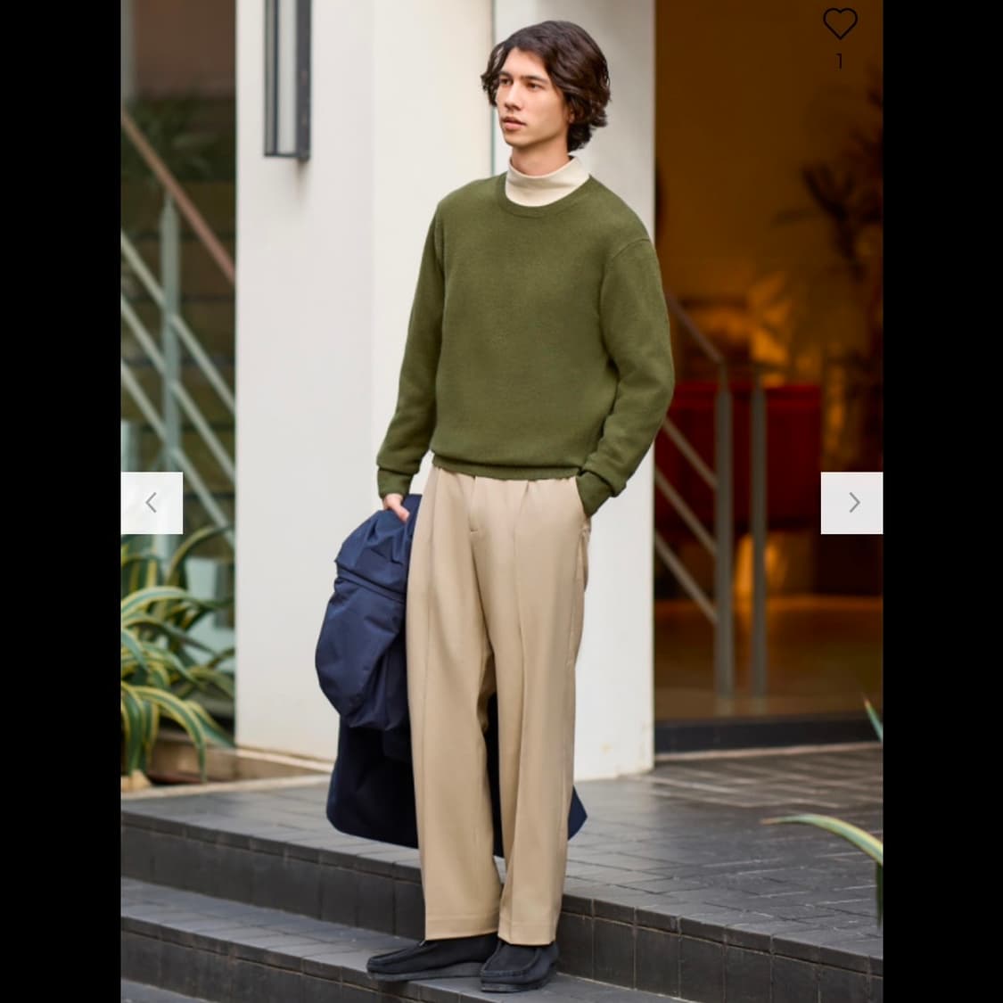 유니클로 캐시미어 크루넥 스웨터 (새상품 / 남녀공용) 상품이미지7