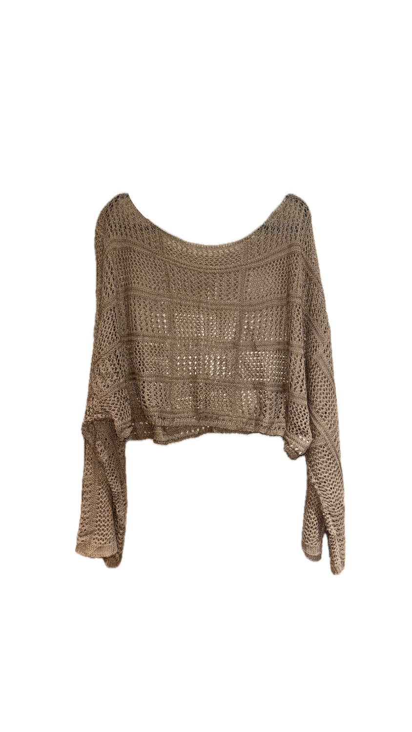 시스루 니트 상품이미지1