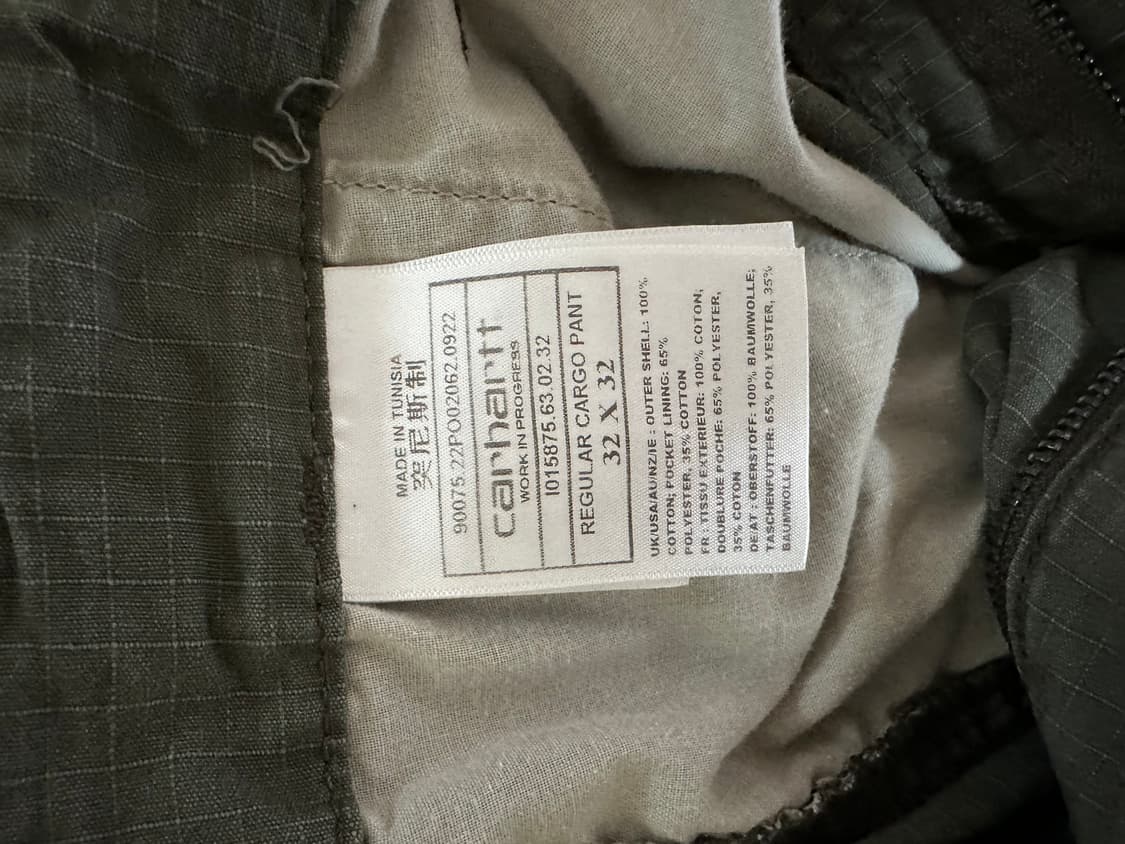 칼하트 콜롬비아 카고팬츠 32x32 사이즈 상품이미지4