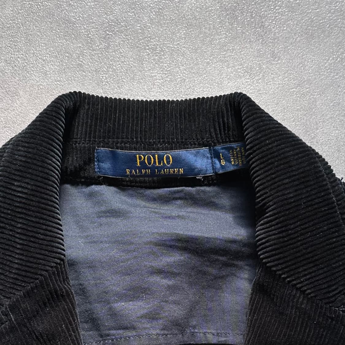 폴로 네이비 코듀로이 스포츠 블레이저 자켓(va.90) 상품이미지7