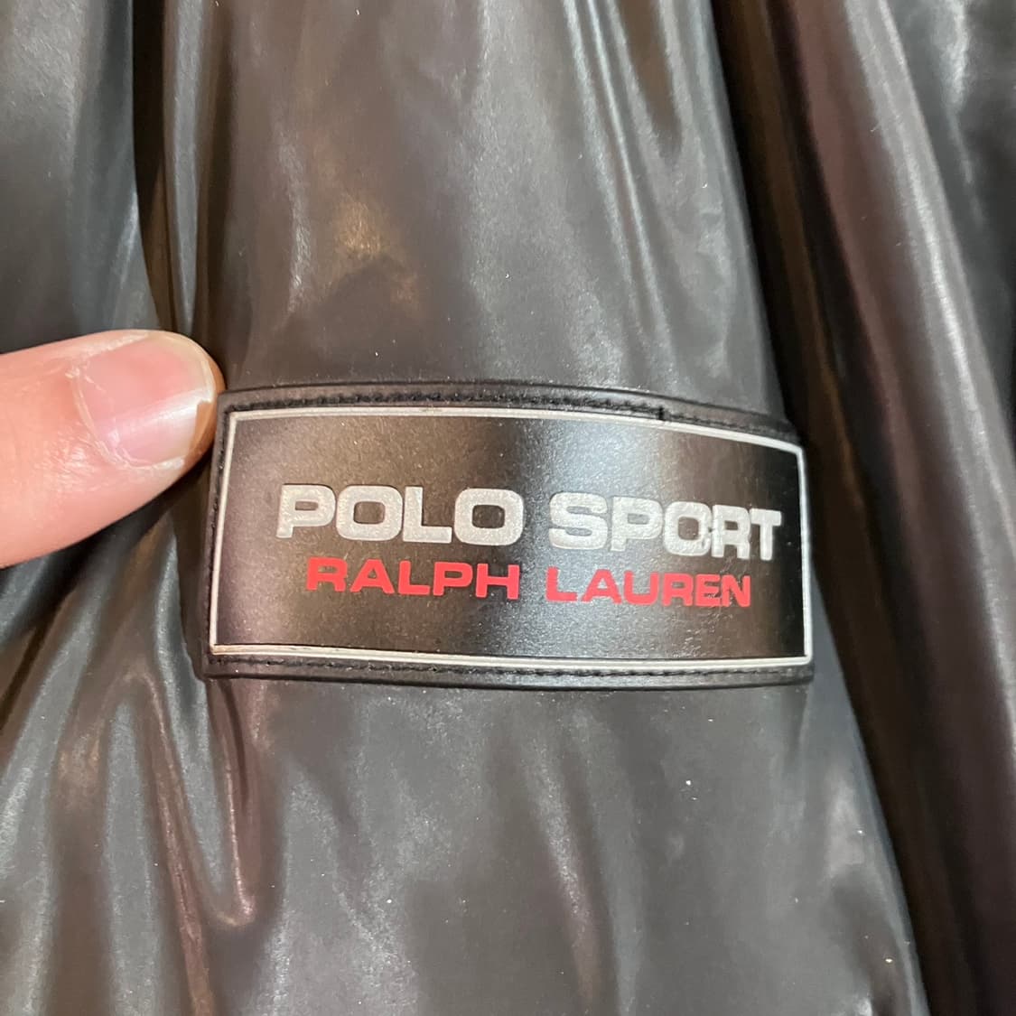 폴로 스포츠 글로시 코팅 패딩자켓 상품이미지7