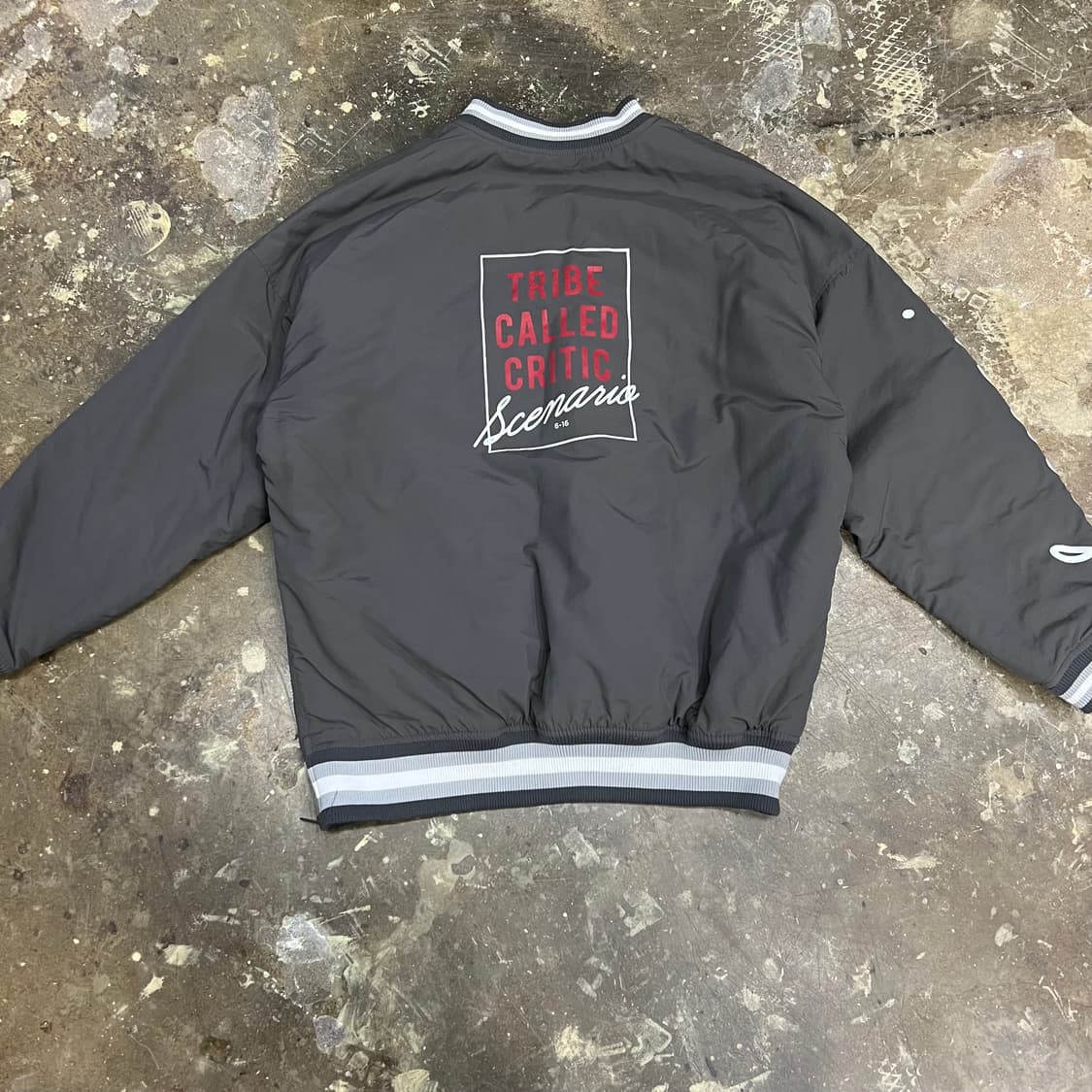 L) 크리틱 아노락 브이넥 방풍 누빔패딩자켓 상품이미지6