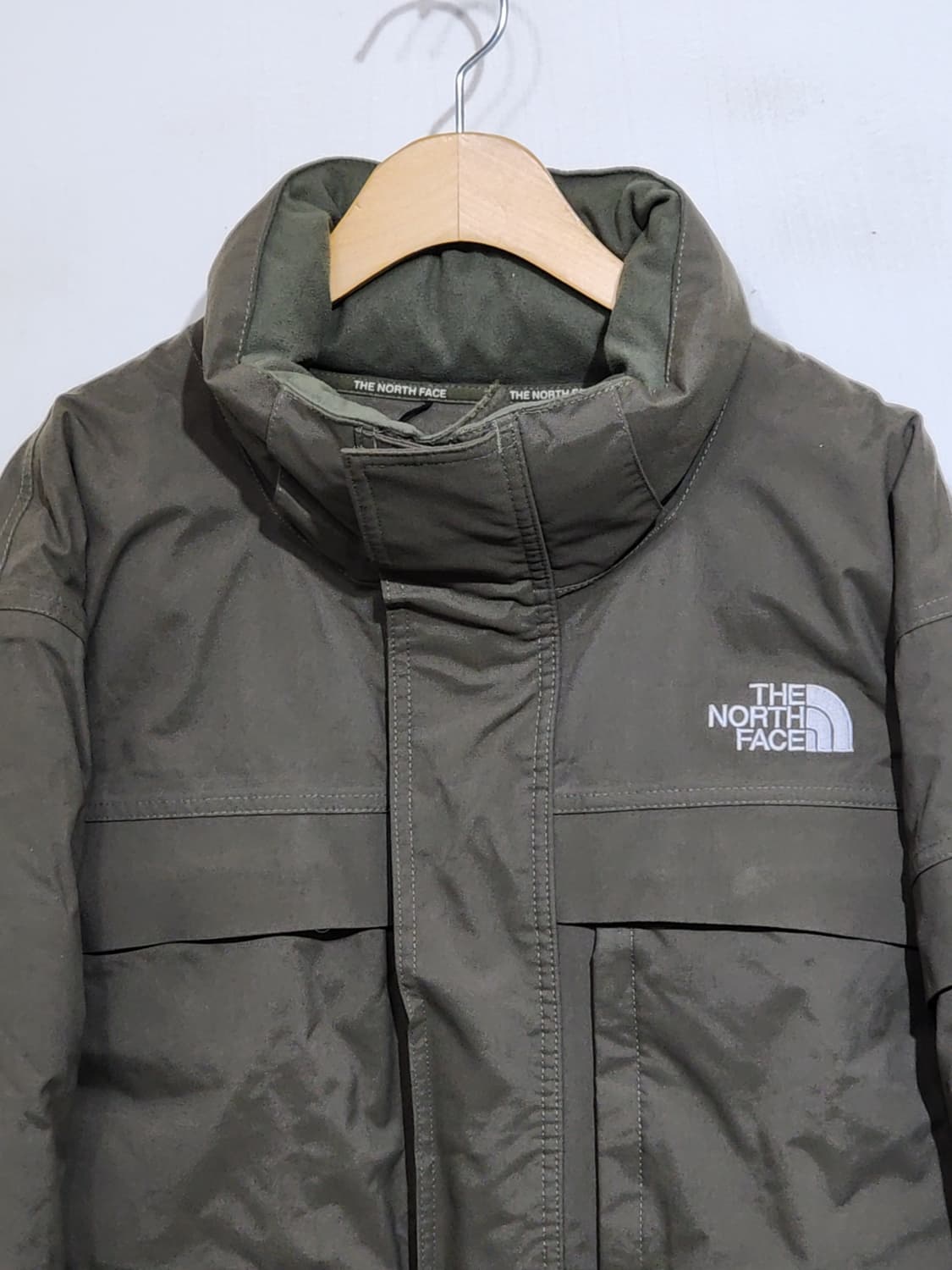 (XL) 노스페이스 거위털 패딩점퍼 카키 하이벤트 구스다운 자켓  상품이미지2