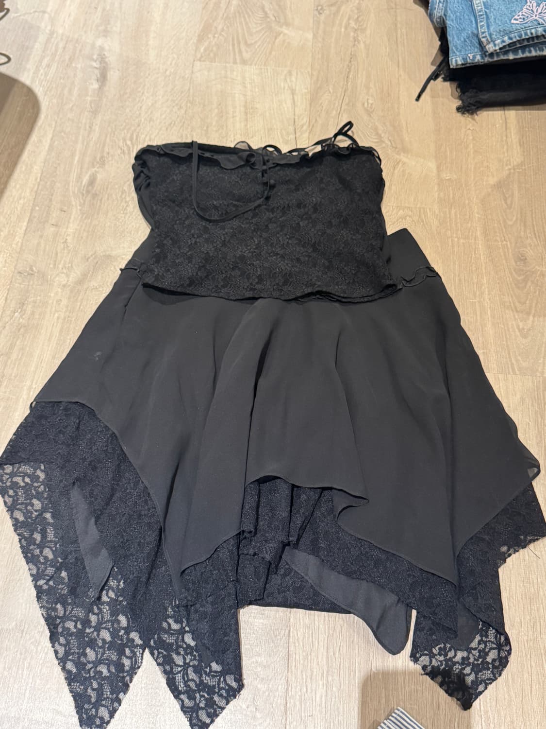 threetimes 멜리사 세트 melissa top skirt 상품이미지3