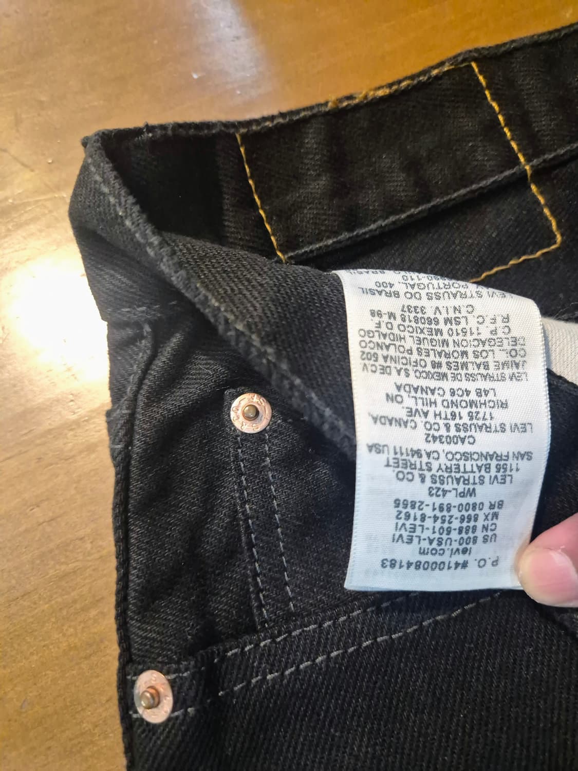 리바이스 550 데님 상품이미지8