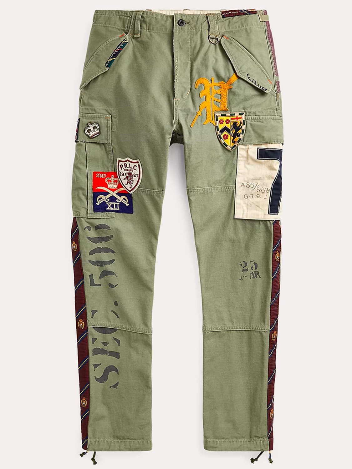 폴로 랄프로렌 m65 유틸리티 유니언잭 멀티패치 트라우저 카고팬츠 상품이미지5
