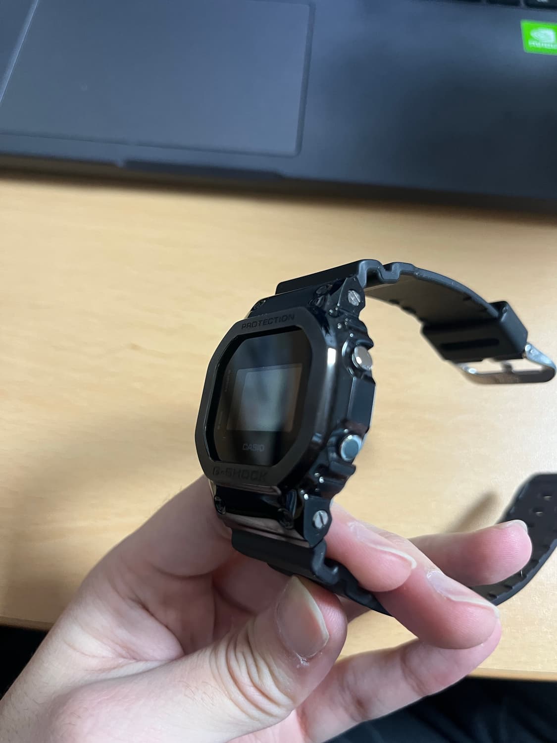 카시오  GM-5600UB 검정색 주우재 시계 상품이미지5