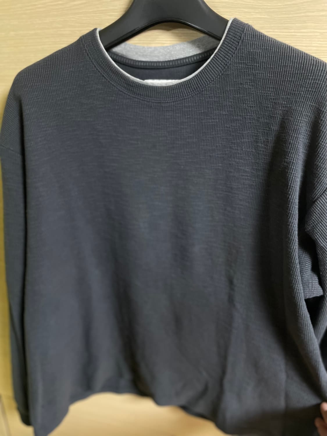 러드 익스클루시브 와플 롱슬리브 2사이즈 상품이미지1