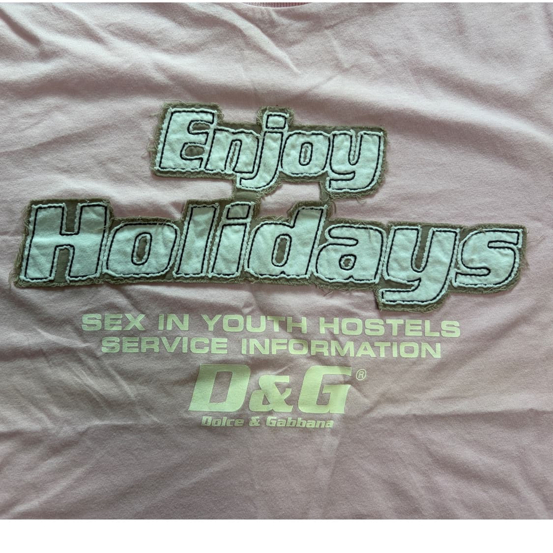 2000s 돌체앤가바나 holiday 티셔츠 상품이미지4
