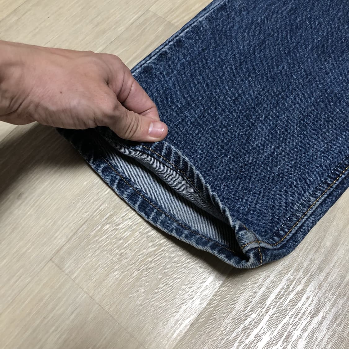 (32) 00's 리바이스 501 스트레이트핏 워시드 중청 데님 상품이미지3