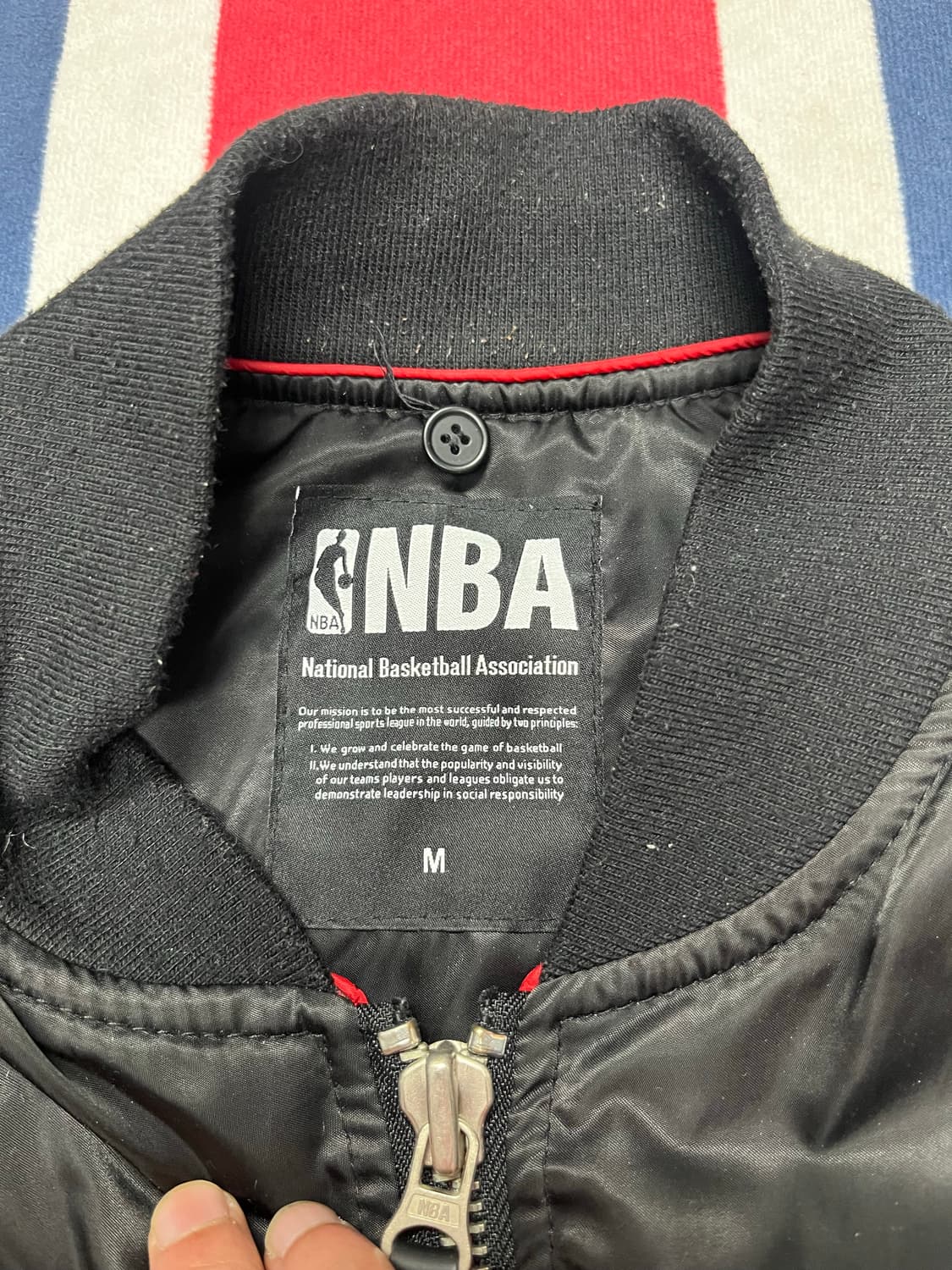 NBA 시카고불스 항공점퍼 M 상품이미지3