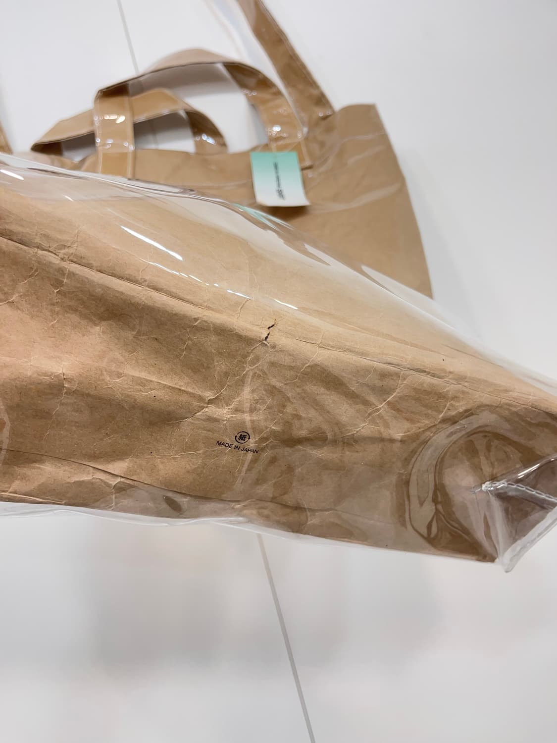 꼼데가르송 PVC 투웨이백 상품이미지3