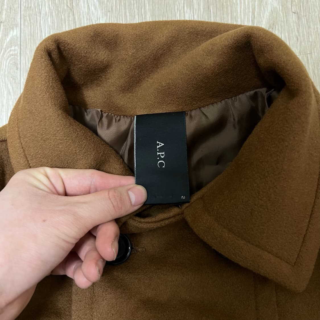 아페쎄 APC 스탠다드 더플 피코트 2사이즈  상품이미지4