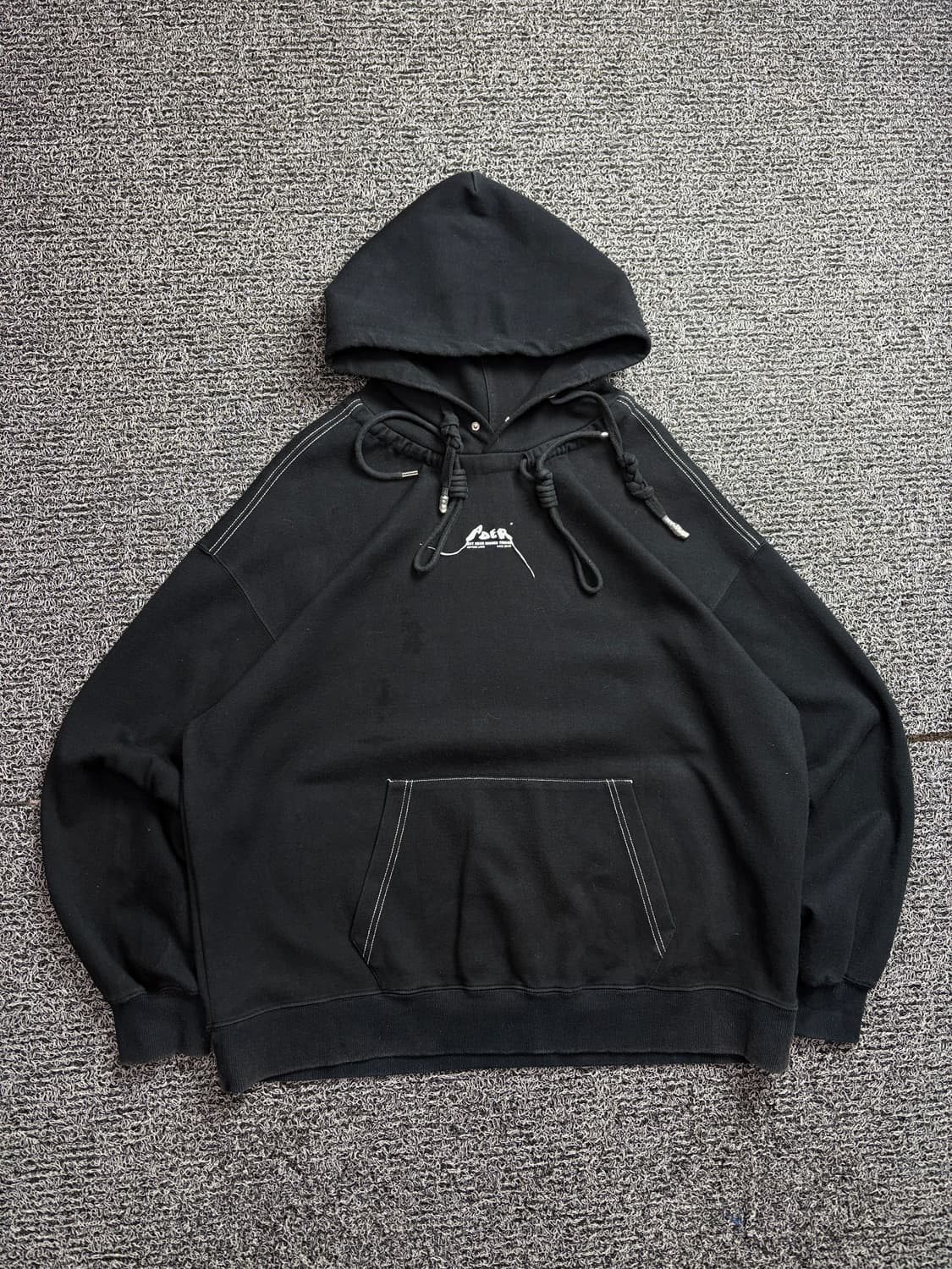 아더에러 에드모어 로고 스티치 해비코튼 후디 2172 상품이미지2