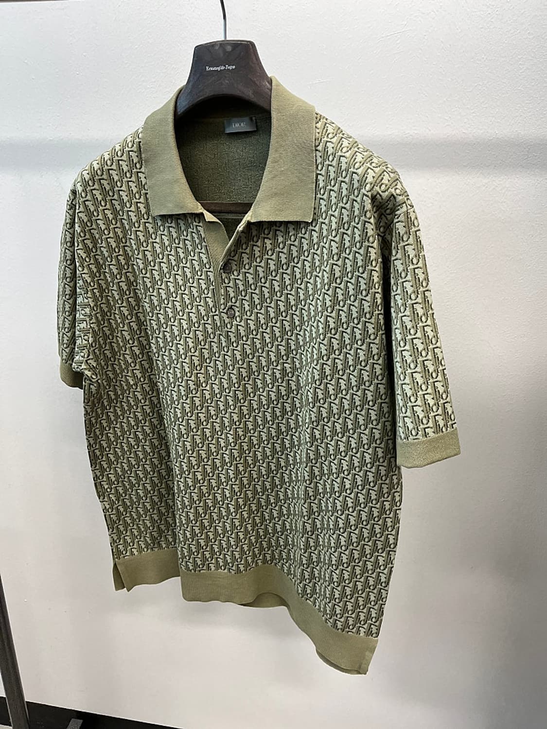 105-110) 디올 신형 오블리크 그린 카라  상품이미지1