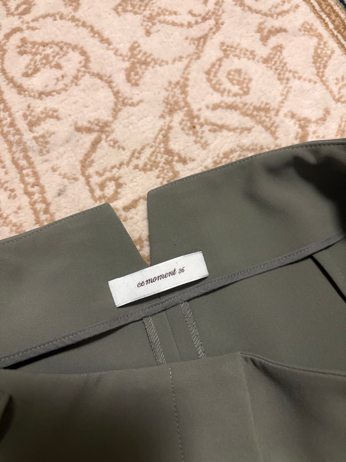 쎄모먼 influence 와이드 팬츠  상품이미지8