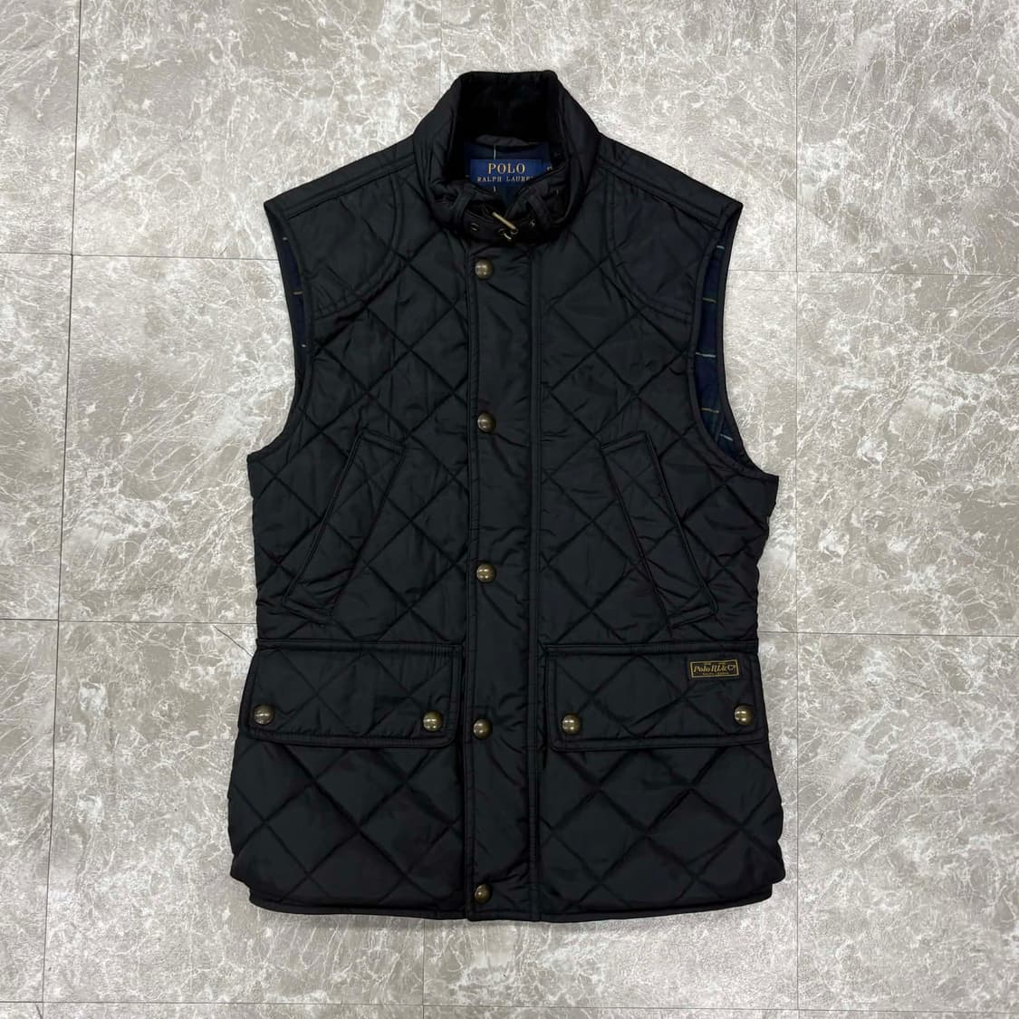폴로 랄프로렌 퀄팅 경량 패디드 베스트 조끼(XS) 상품이미지3