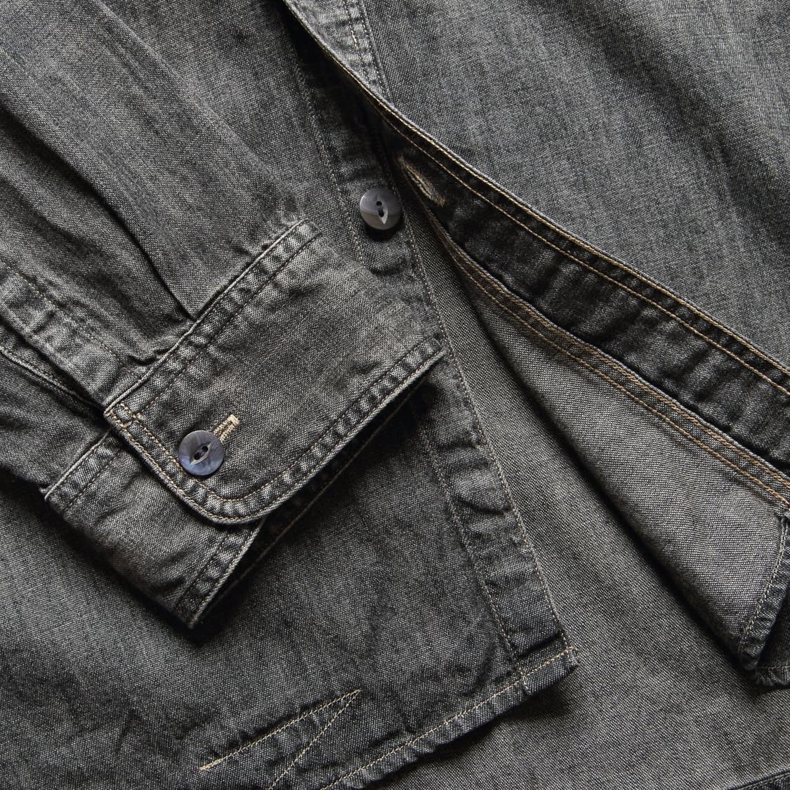RRL havest Denim Work Shirt (기무라 타쿠야 착용) 상품이미지5