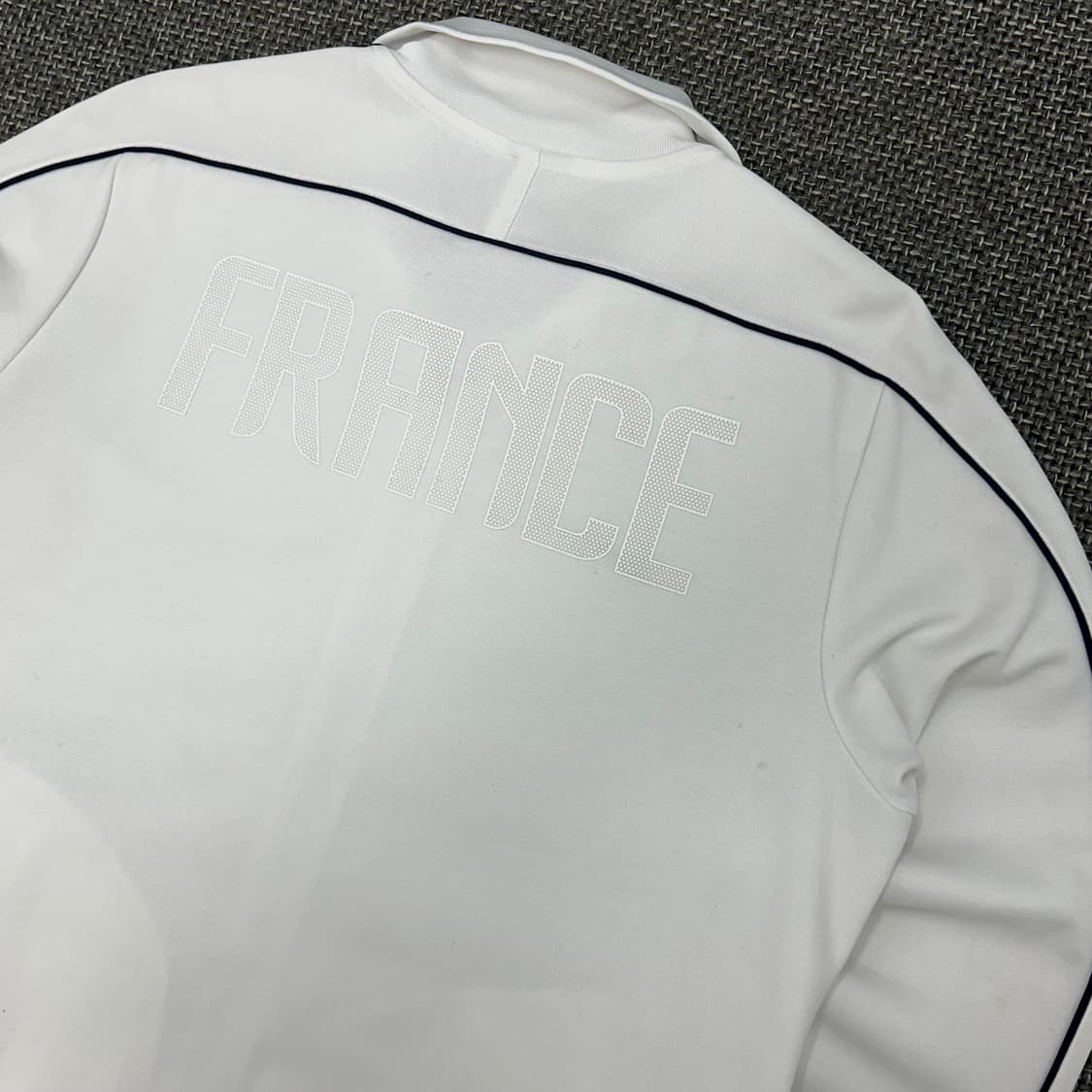 나이키 프랑스 축구 국대 빈티지 화이트 져지 L 상품이미지9