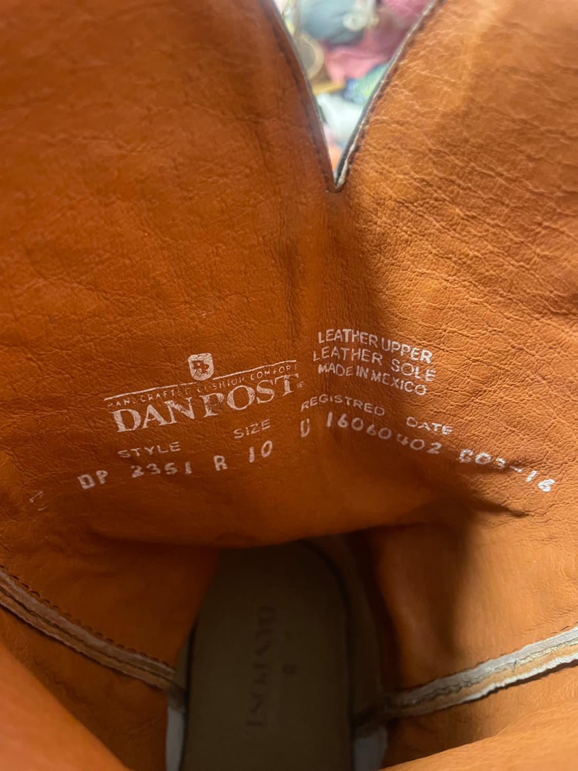 단 포스트 웨스턴 부츠 상품이미지6