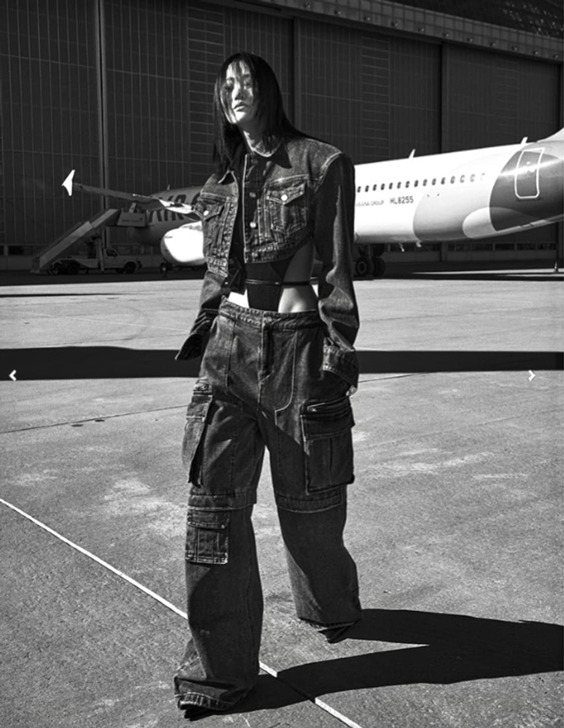 (미시착) Juun.J 준지 22fw 크롭 데님자켓 상품이미지2